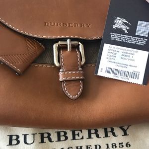 Burberry Canvas Check Small Henham Bag